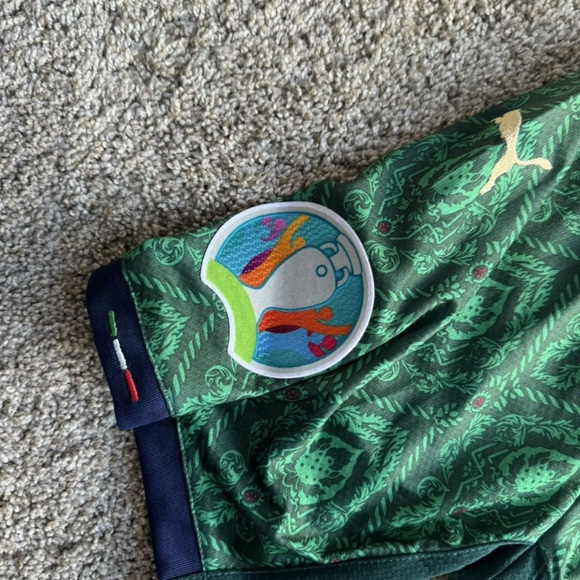 Puma Green Italy Soccer Jersey - Picture 3 of 7